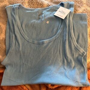 Asics Women's Blue Tank Top
